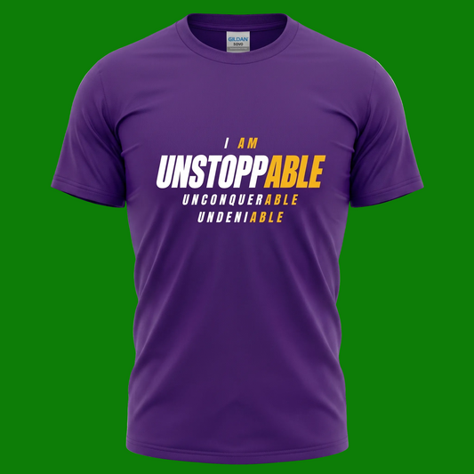 I AM Unstoppable  graphic tshirt